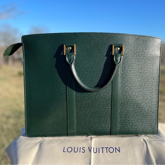 Louis Vuitton Taiga Briefcase! True Vintage Piece! - Picture 3 of 14